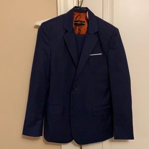 Boys Navy, 3 piece Suit, Size 12